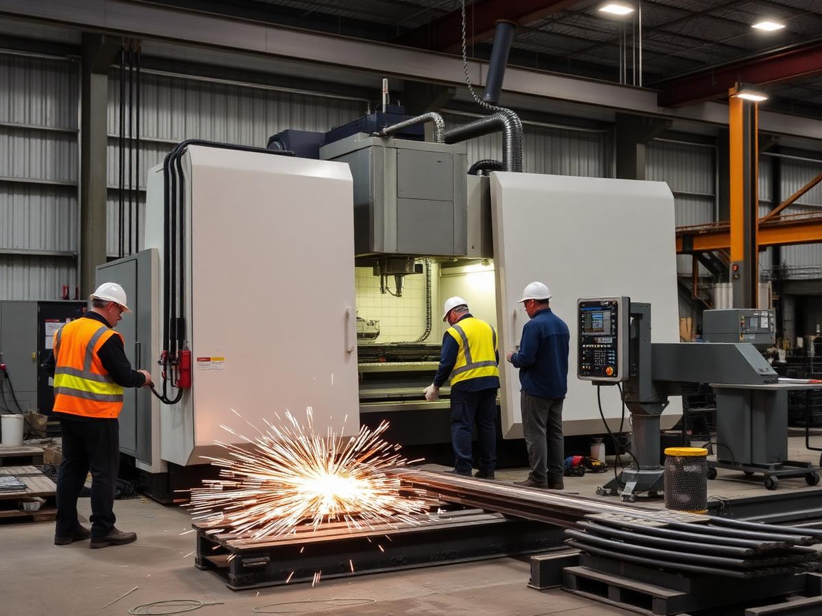 CNC manufacturing facility