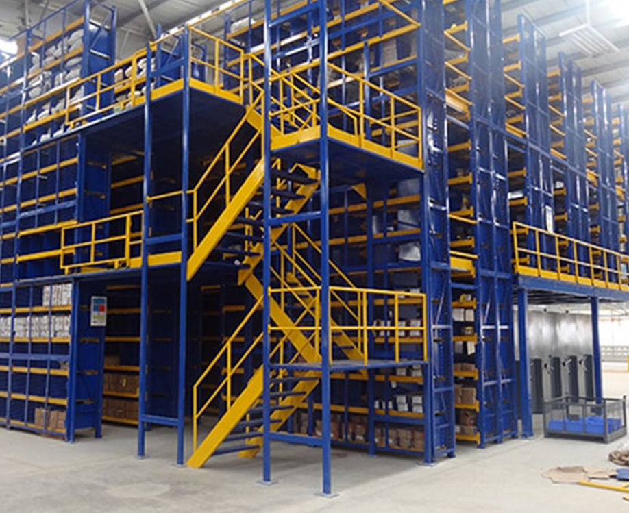 Mobile racking installation
