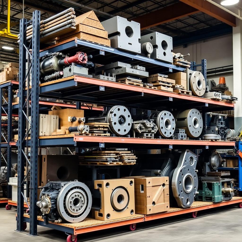 Die Moulds Storage